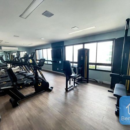 Apartamento Com Linda Vista Mar No Smart Barra 2 Salvador Kültér fotó