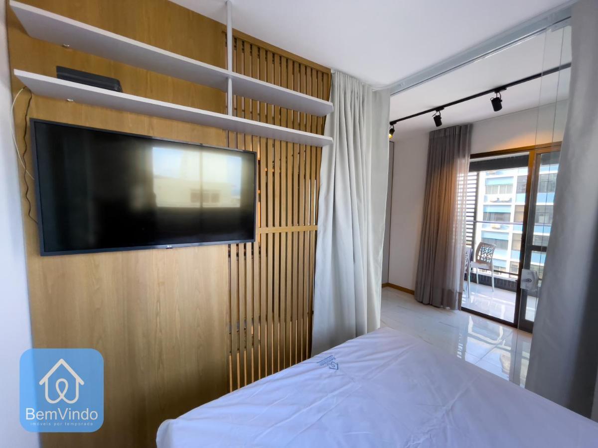 Apartamento Com Linda Vista Mar No Smart Barra 2 Salvador Kültér fotó
