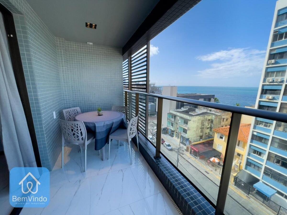 Apartamento Com Linda Vista Mar No Smart Barra 2 Salvador Kültér fotó