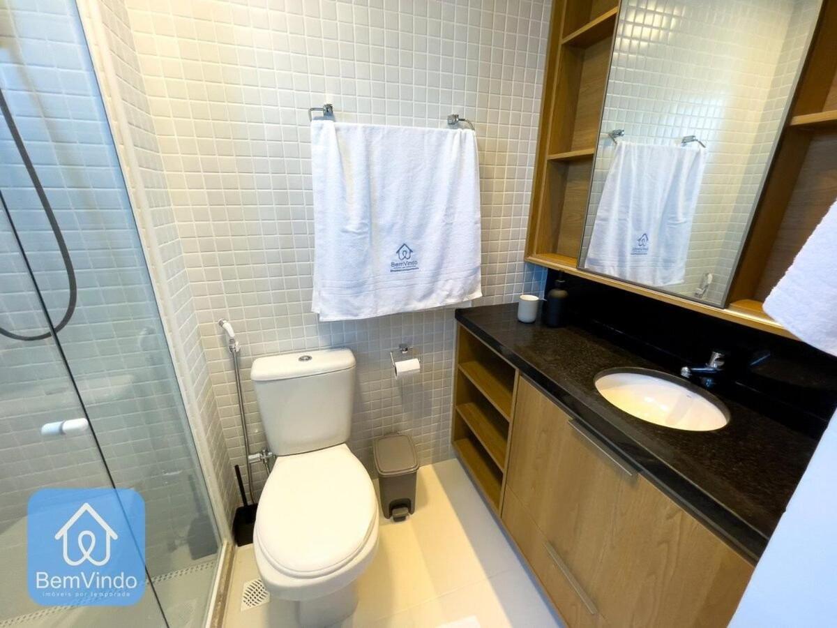 Apartamento Com Linda Vista Mar No Smart Barra 2 Salvador Kültér fotó