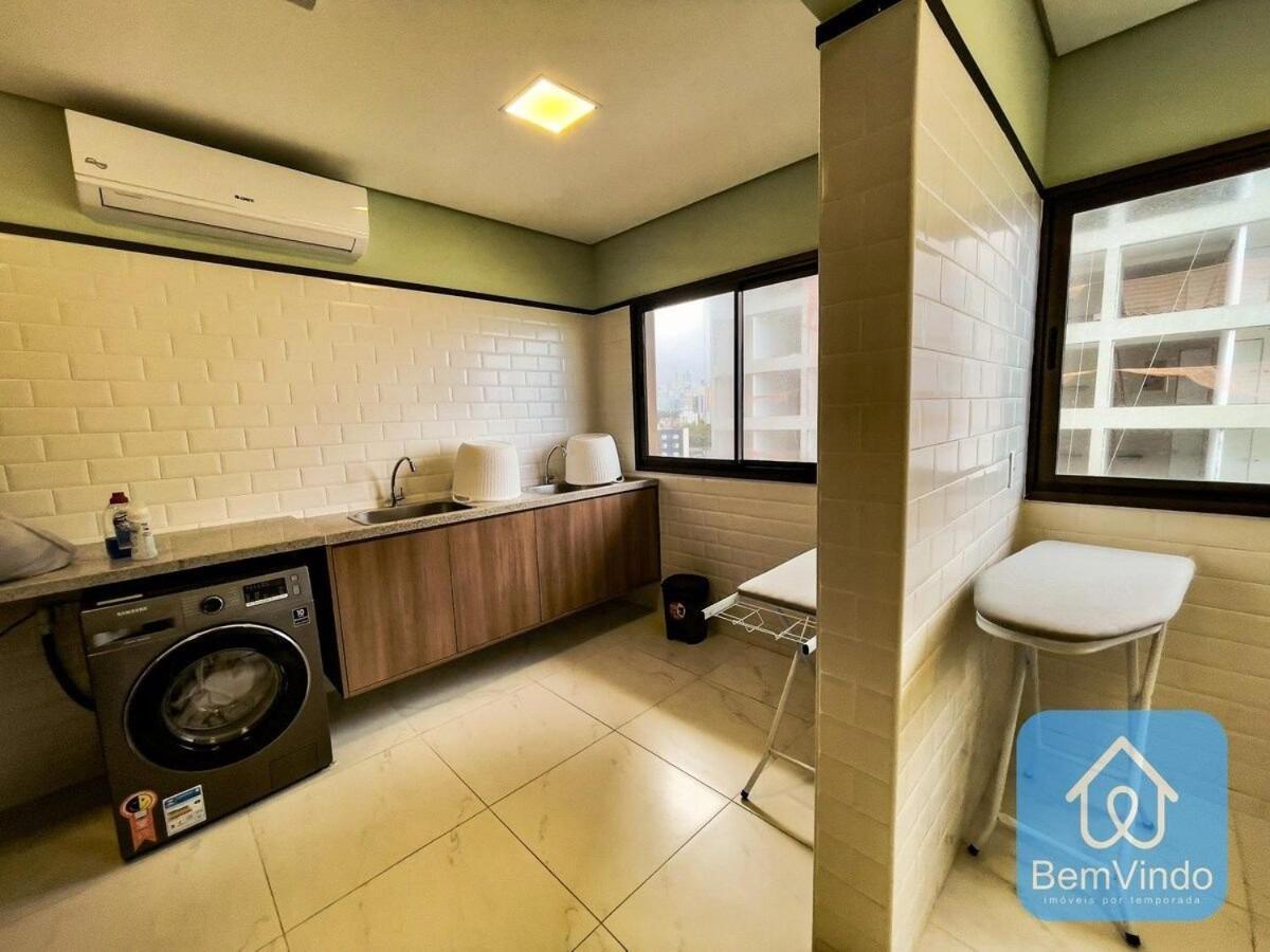 Apartamento Com Linda Vista Mar No Smart Barra 2 Salvador Kültér fotó